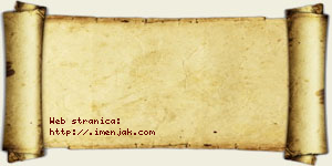 Andrijana Janošević vizit kartica